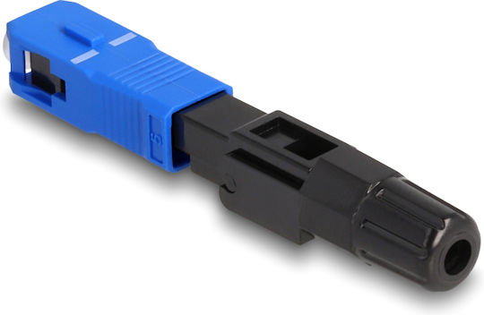 DeLock Legătură Pentru Cabluri Fibră Optică SC Simplex Neagră 1 Bucată 87990
