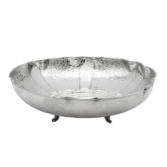 Savvas Design Decorative Bowl Silver 16x16x5cm