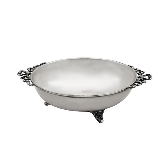 Savvas Design Decorative Bowl Silver 16x13x4cm