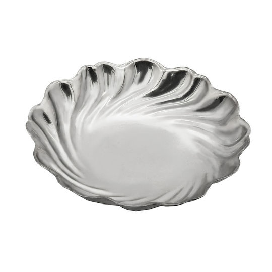 Savvas Design Декоративна купа Silver Сребрист 13x13x3.5см 1бр