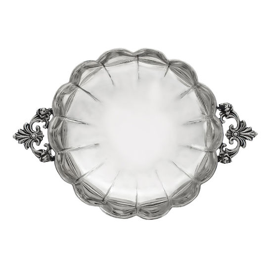 Savvas Design Decorative Bowl Silver 20x14x7cm