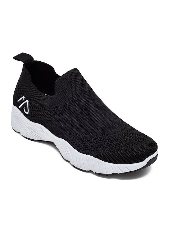 Damen Slip-Ons Schwarze