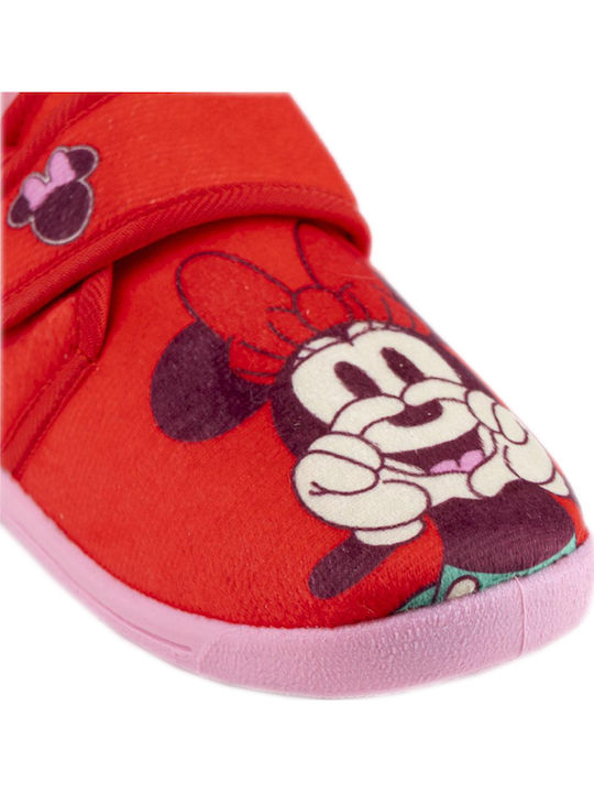 Disney Minnie Mouse Παντόφλες Κόκκινες