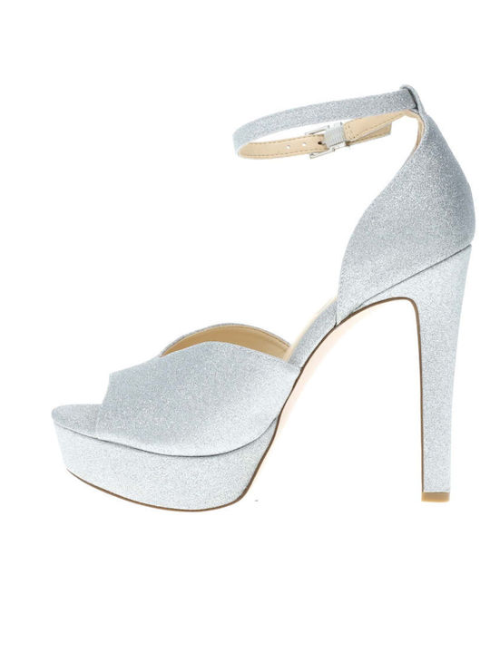 Briya Damen Sandalen in Silber Farbe