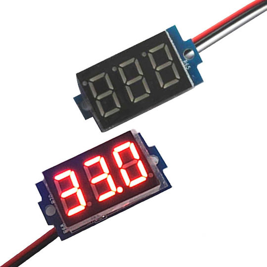 Optum Mini Digital Βολτόμετρο 0V to 99.9V