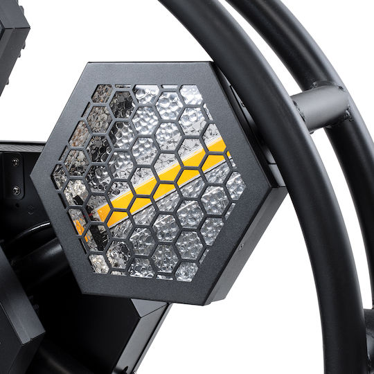 GloboStar Light Mod Лъч LED DMX Топло бяло / RGB / UV