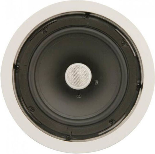 Adastra C8D Παθητικό Ηχείο Οροφής 60W (Τεμάχιο) Λευκό