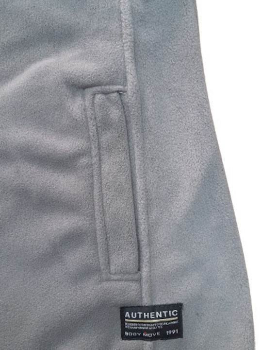 Herren Fleecejacke Grau