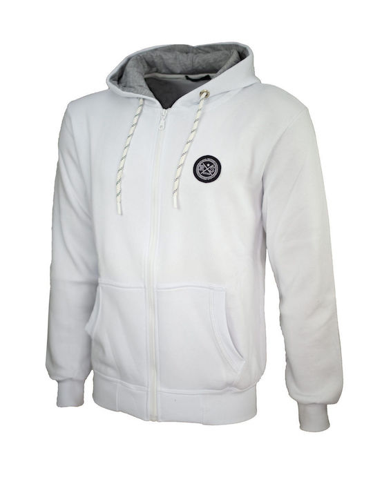 RS- Sweatshirt mit Kapuze Weiß