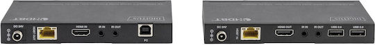 Digitus Extender 4K HDBaseT HDMI Set USB 2.0 150m KVM & Data Switch