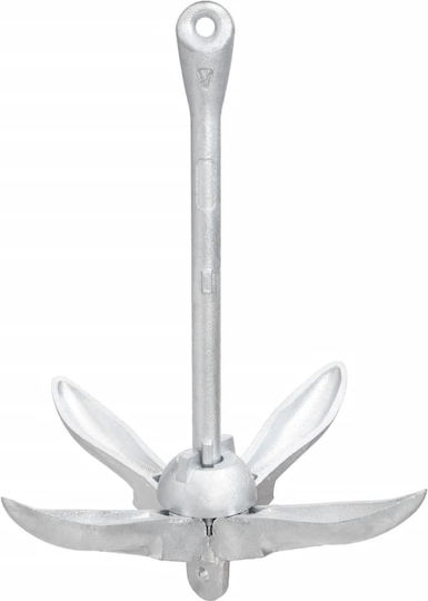 vidaXL Άγκυρα Σκάφους Τεσσαροχάλι 3.2kg