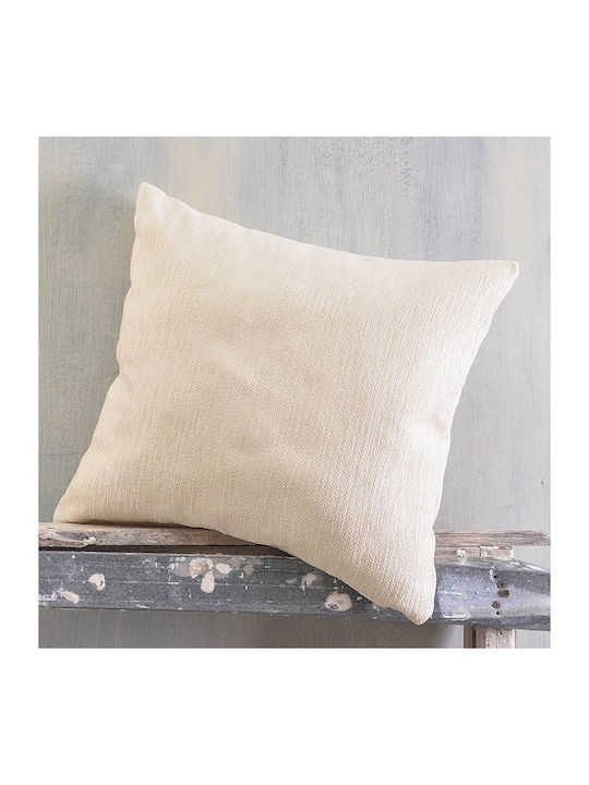 Rythmos Rythmos Decoratif Pillow Case Essie in Ecru 40x40cm