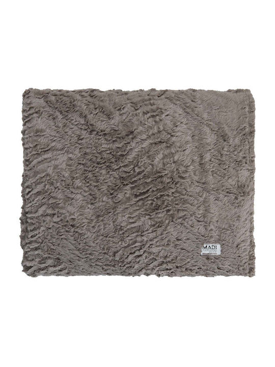 Madi Ριχτάρι Πολυθρόνας Soggy 180x180εκ. brown