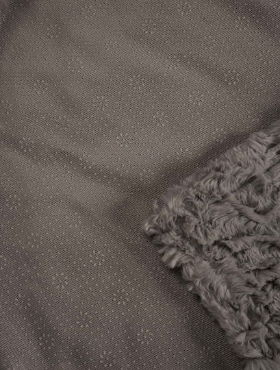 Madi Фотьойл Throw Soggy 180x180см. Кафяв