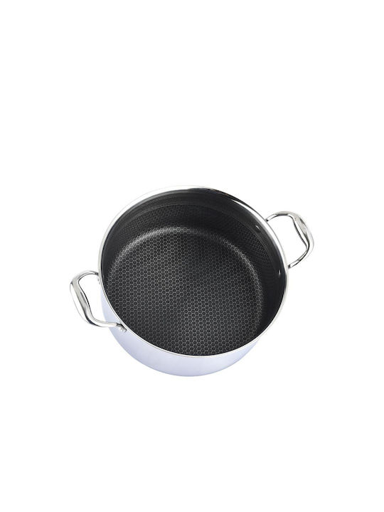 Cheffinger Tiefer Topf aus Aluminium 28cm