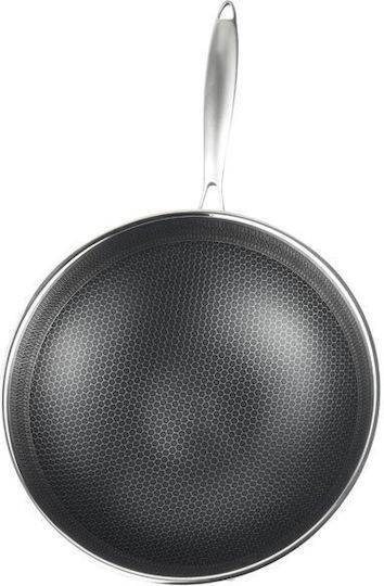 Cheffinger Set de oale din oțel inoxidabil Argint 10buc