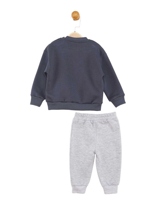 Disney Kids Sweatpants Set Gray 2pcs Mickey Mouse