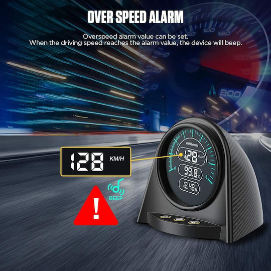 Autool X70 Диагностичен инструмент за автомобили Дигитален OBD 2 с Кабел