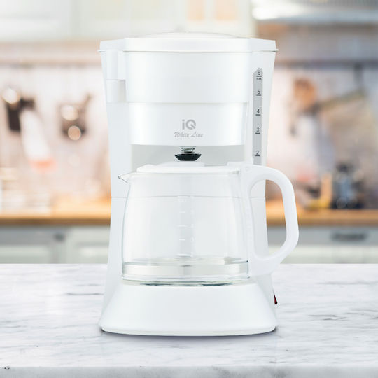 IQ Executive Καφετιέρα Φίλτρου 600W White