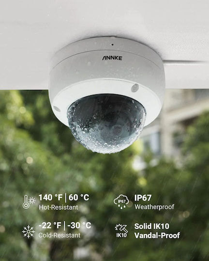 Annke Überwachungssystem 8 Kameras Kameras IP 8MP mit Rekorder NVR