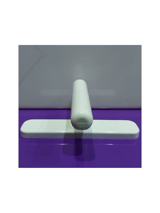 Ключалка Дръжка за прозорец Бял 4339-000-LEF02