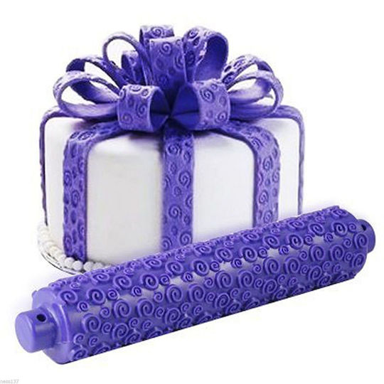 Sugar Love Plastic Rolling Pin Kitchen 28cm Diameter 5cm