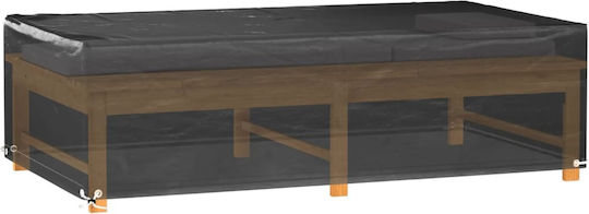 vidaXL Waterproof Couch Cover Black 125x70x35cm