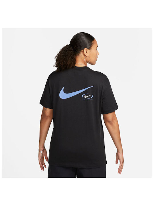 Nike Femeie Sport Tricou Negru