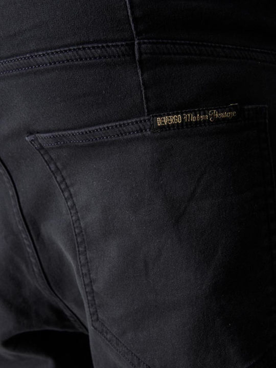 Trousers Elastic Dark Navy Blue