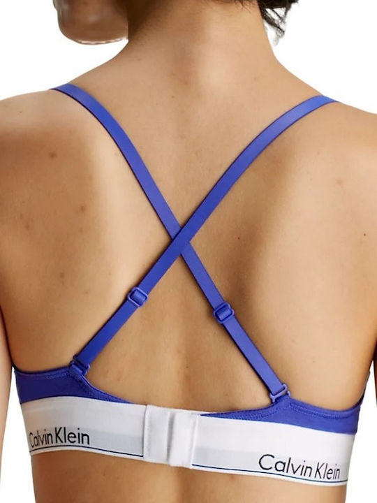 Calvin Klein Bralette Σουτιέν Μπλε