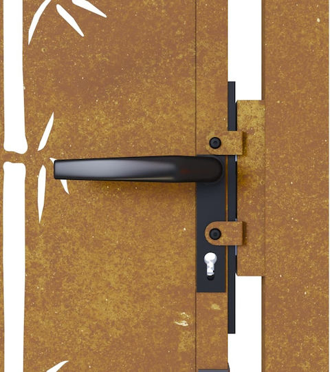 vidaXL Garden Fence Gate from Bamboo in Brown Color 1.05m x 80cm