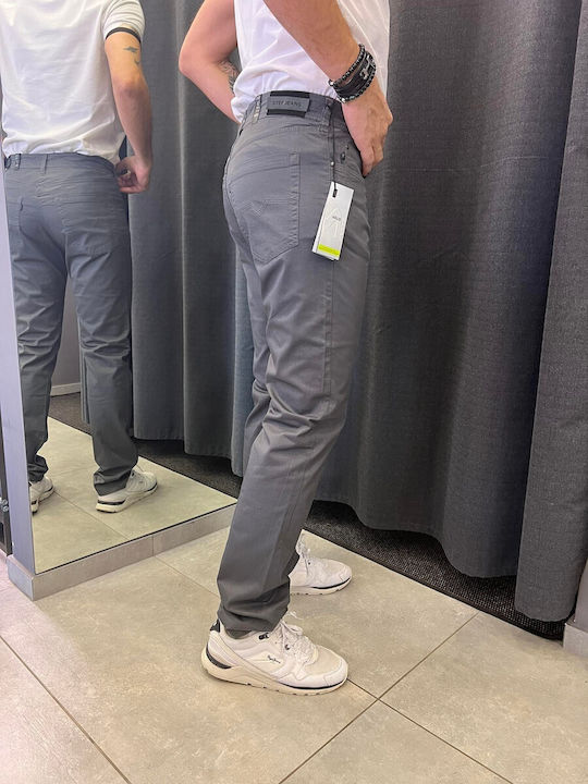 Stef Jeans Pantaloni de Bărbați din Jean Gri