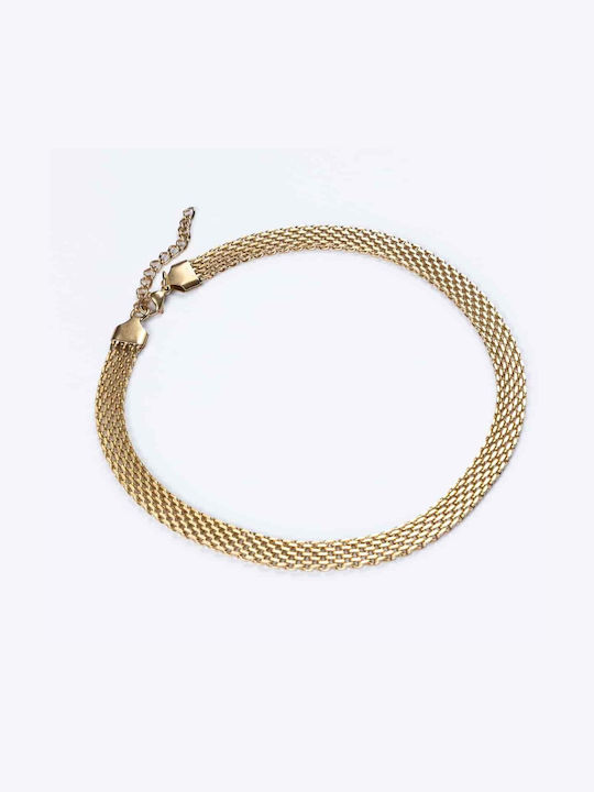 Cuoro Necklace from Gold Plated Steel