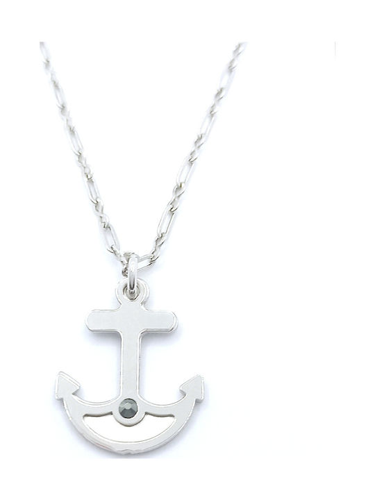 PS Silver Necklace Made of Silver