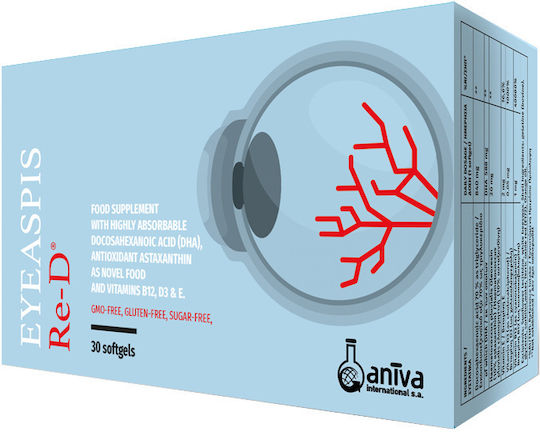 Aniva Eyeaspis Re-D Spezielles Nahrungsergänzungsmittel 30 Mützen