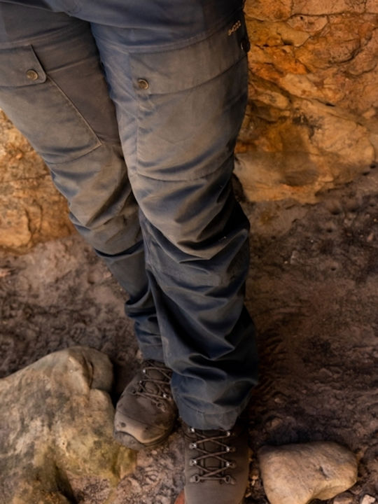 Fjallraven Keb Ανδρικό Μακρύ Παντελόνι Πεζοπορίας Μαύρο