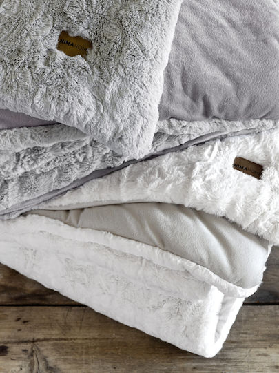 Nima Κουβερτοπάπλωμα Μονό 160x220εκ. Velure Cream Nima Κουβερτοπάπλωμα Μονό 160x220εκ. Velure Cream