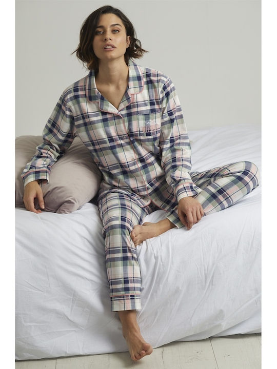 Admas Winter Women's Pyjama Set Cotton