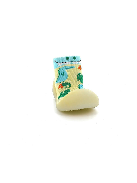 BigToes Kinder Haussocken Gelbe