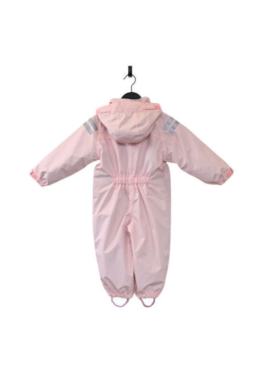 Ducksday RAINSUMOLLY9 Kids Full Body Suit for Ski & Snowboard Pink