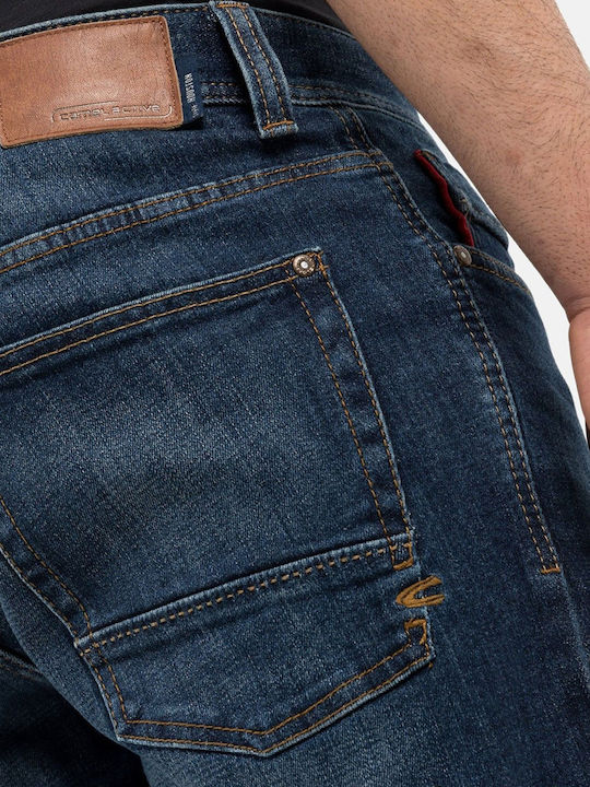 Men's Jeans Pants with Regular Straight Fit Blue