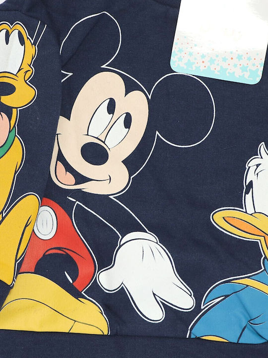 Детски Суичър Тъмносин Mickey Mouse