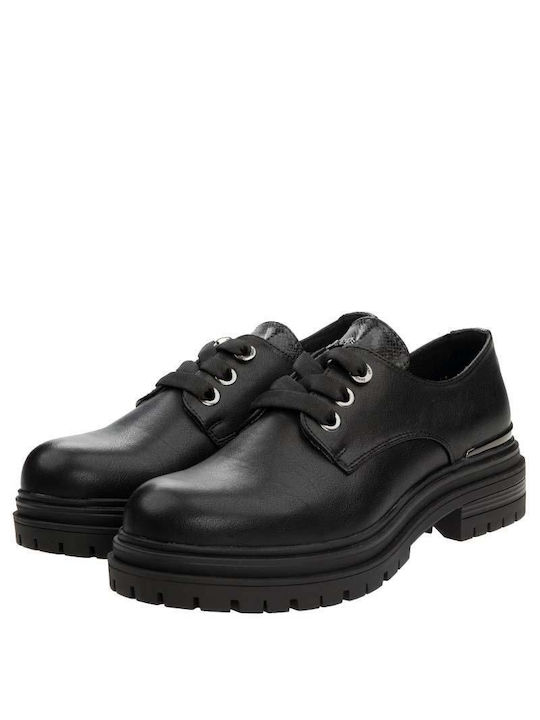 Jeep Footwear Damen Derby in Schwarz Farbe