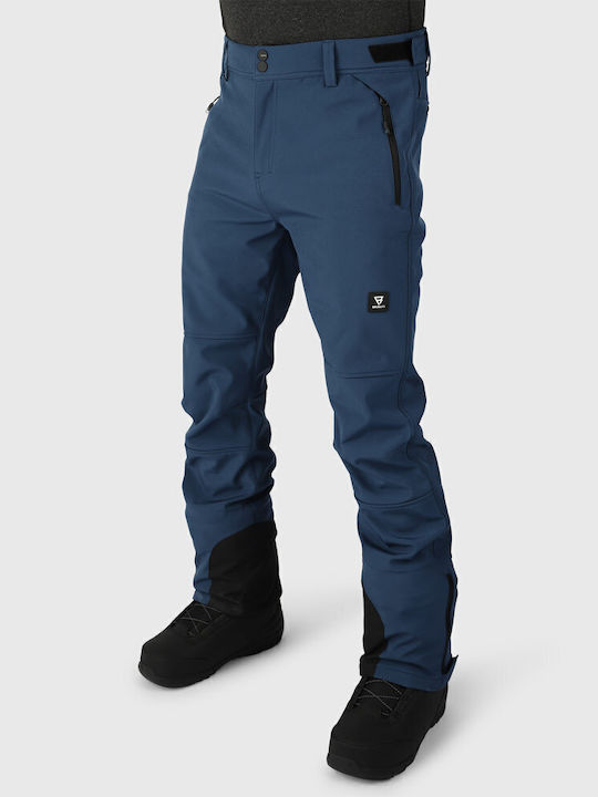 Huygens Herren-Sweatpants mit Gummizug Blau