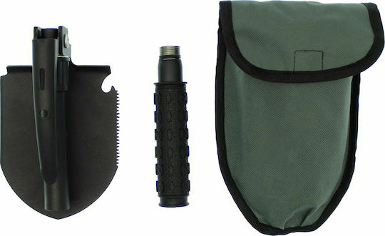 Klappbares Multitool Schaufel Überlebensset Schwarz