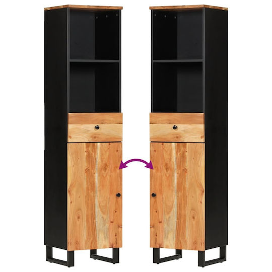 vidaXL Cabinet de baie L38xA33xÎ160cm Maro