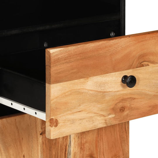 vidaXL Cabinet de baie L38xA33xÎ160cm Maro