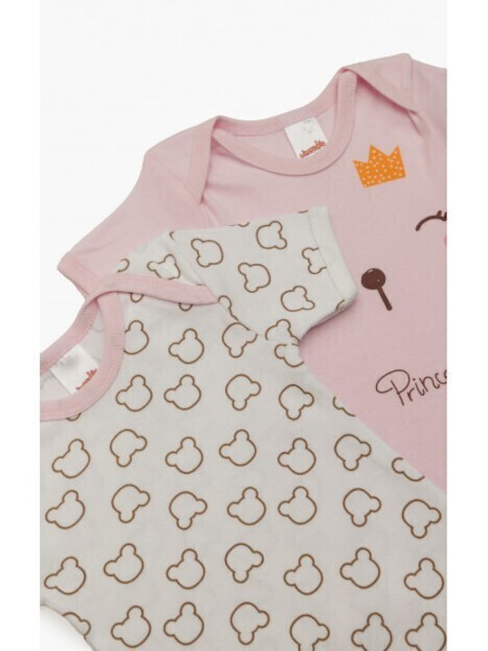 Minerva Teddy princess Mâneca scurta Multicolor 2buc