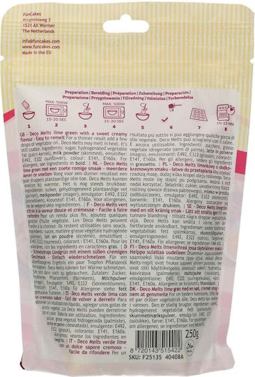 Fun Cakes Trufă Decorativă Galbenă 250gr F25135