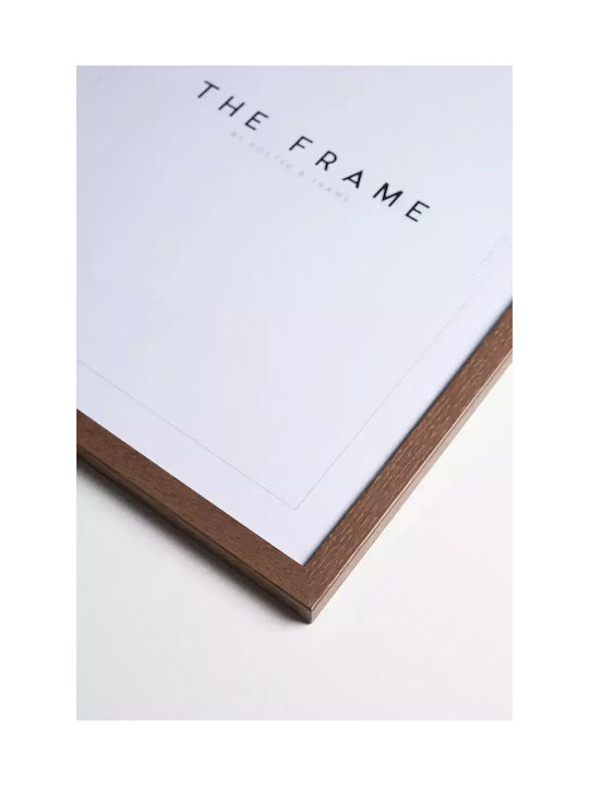 Wandmontage Fotorahmen aus Holz mit beigem Rahmen